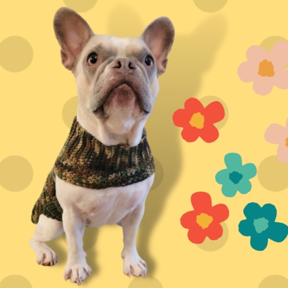 Camo Dog Sweater - Picture 6 of 7